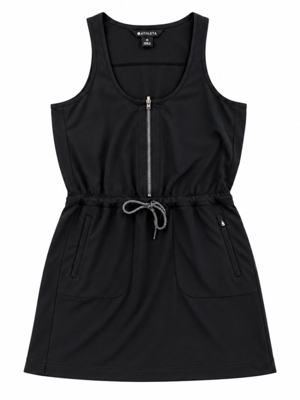Athleta Brooklyn Utility Romper Black Size 6